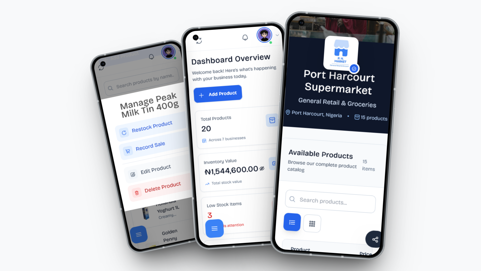 Works perfectly on your phone - track sales anywhere